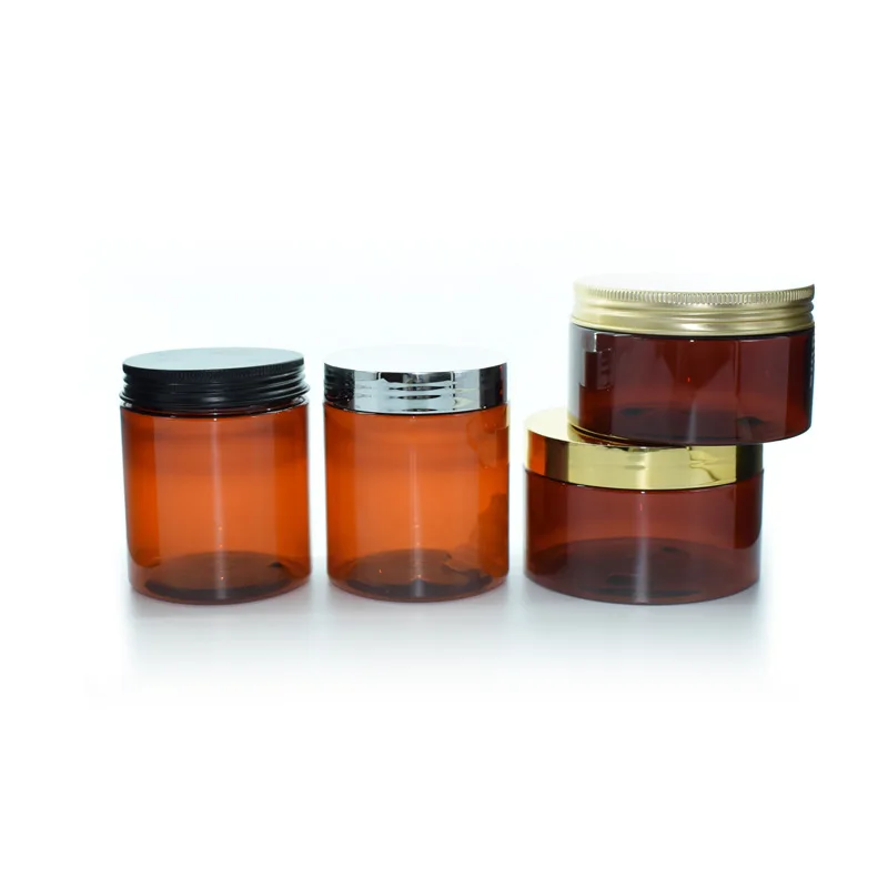 RTCO chroming plastic pill container supplement plastic jar