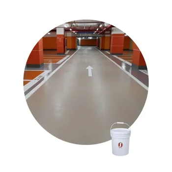 Factory New Trendy Anti-Yellow Wear-Resistant PU Floor Coating Sand Liquid Brush Application Wear-Proof Paint