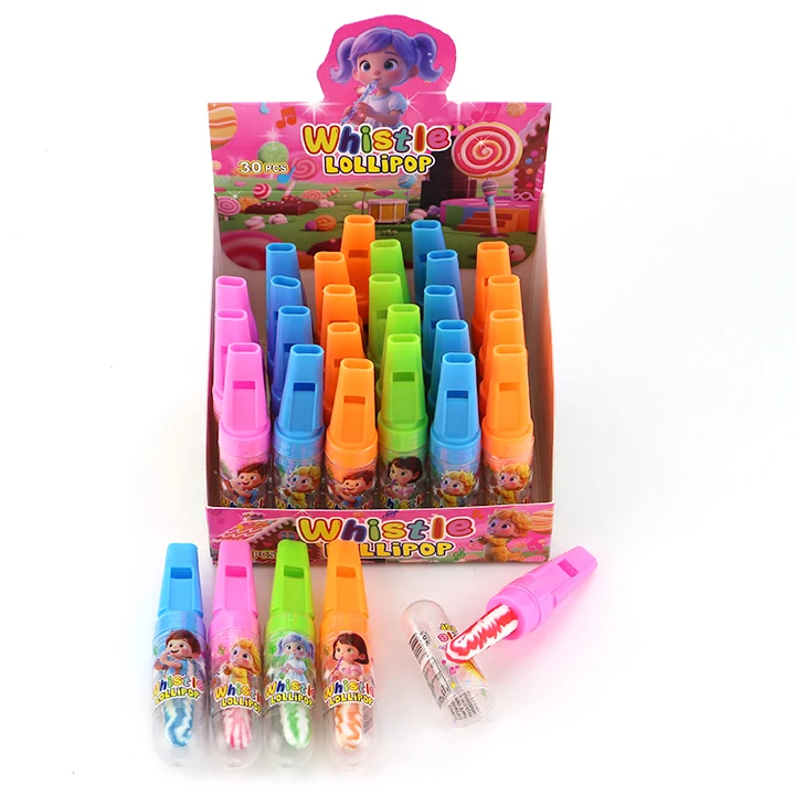 Whistle toy candy