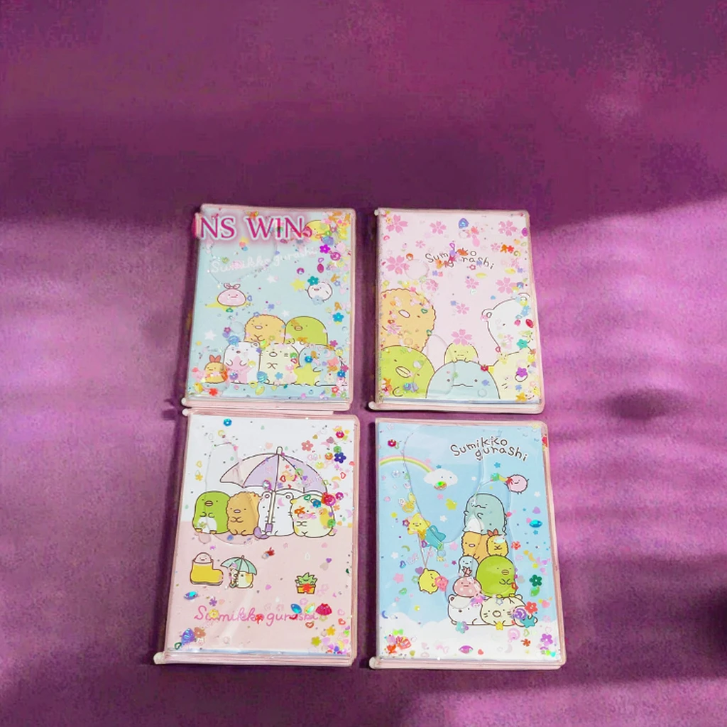 Korean Design PVC Cover Quicksand Notebook 2616