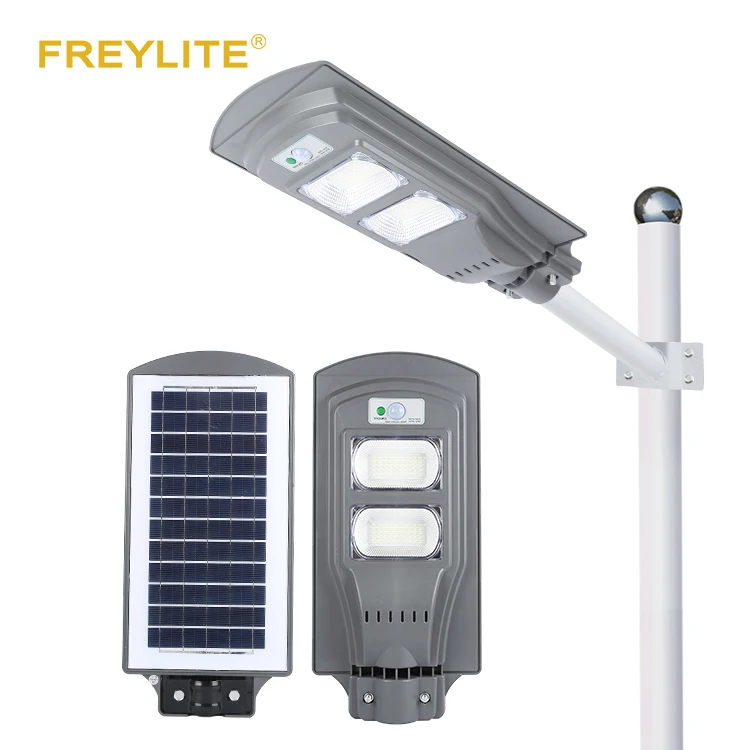 Freylite Top Sellers Outdoor Waterproof Ip65 Smd 30w 60w 90w 120w Integrated All In One Solar Led Street Light