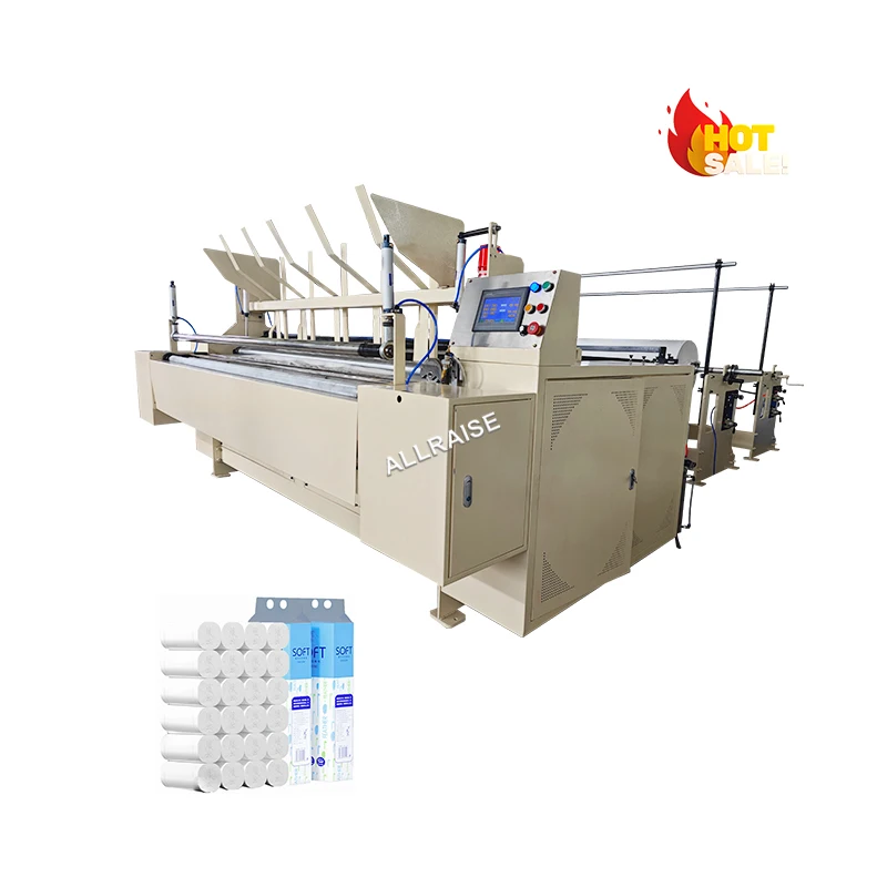 Factory Price Rewinding Tissue Roll Toilet Paper Machine Toilet Winder Thermal Till Roll Rewinding Machine