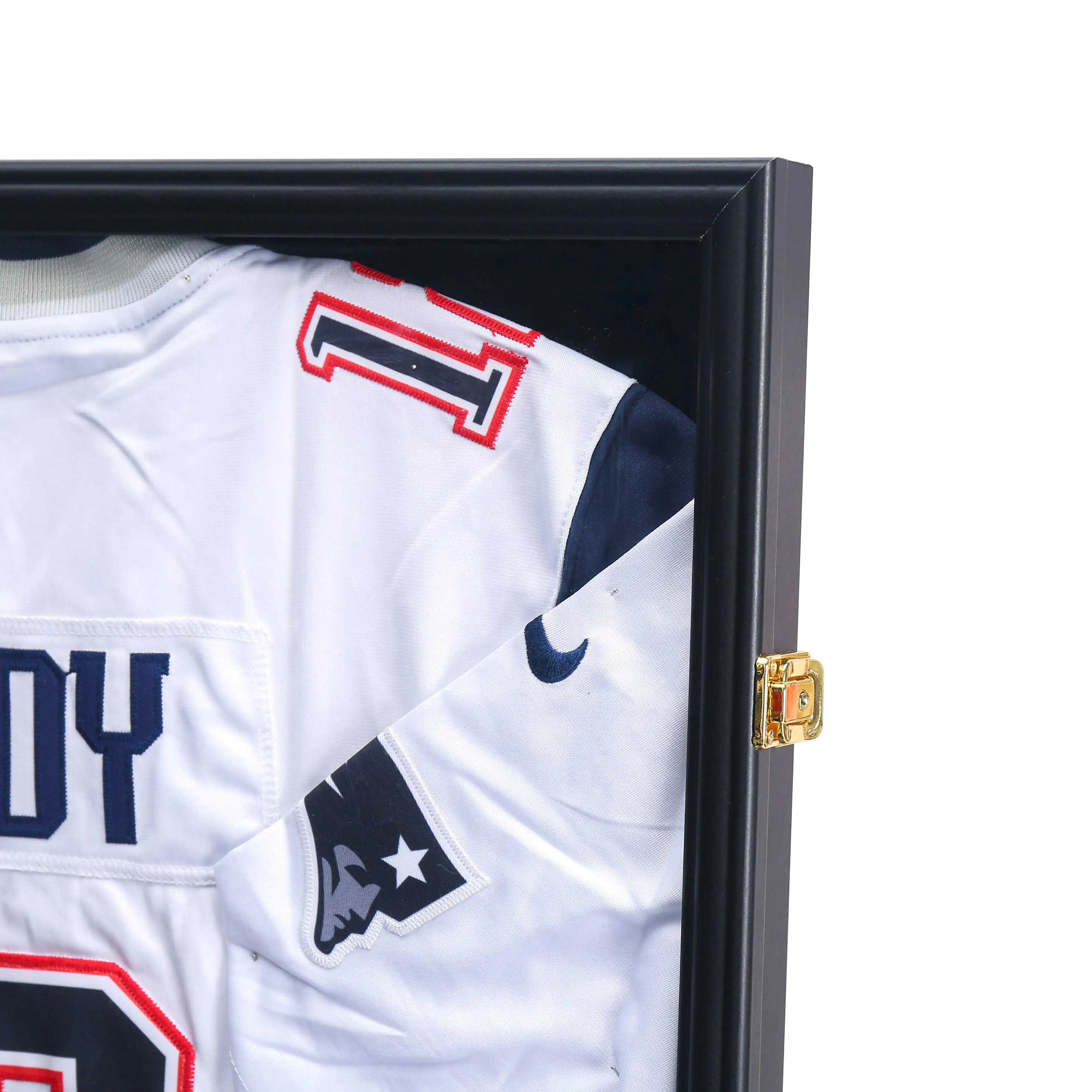 Source High Quality Jersey Frame Display Case Jersey Shadow Box With  Acrylic 98% Anti-UV Wood Wall Cabinet Football Jersey Frames on  m.