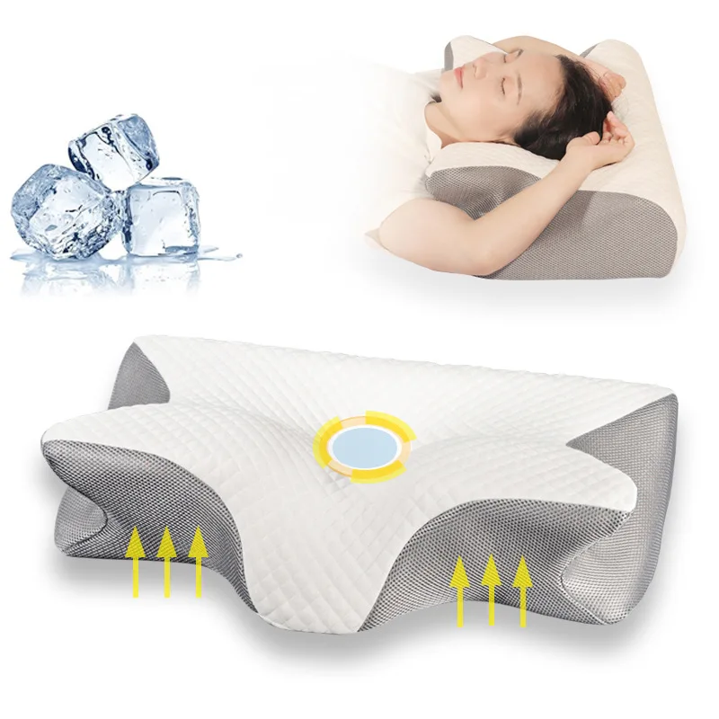 Slow Rebound Memory Cotton Pillow Anti-Snore Anti-bacteria