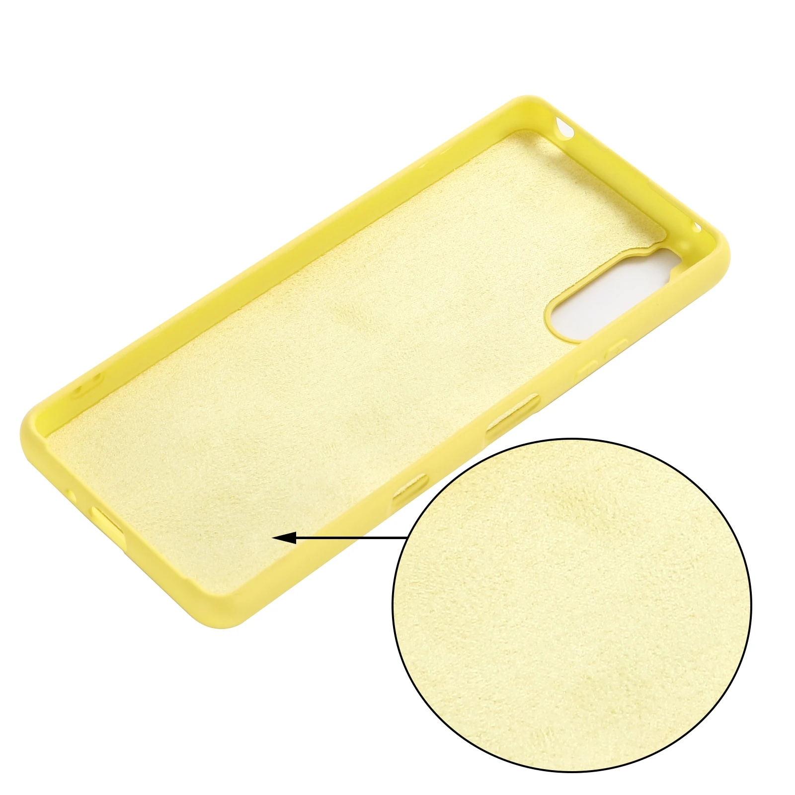 High Quality Colorful Silicone Custom Phone Case for Sony Xperia 10 III Liquid Silicone Rubber Case Cover
