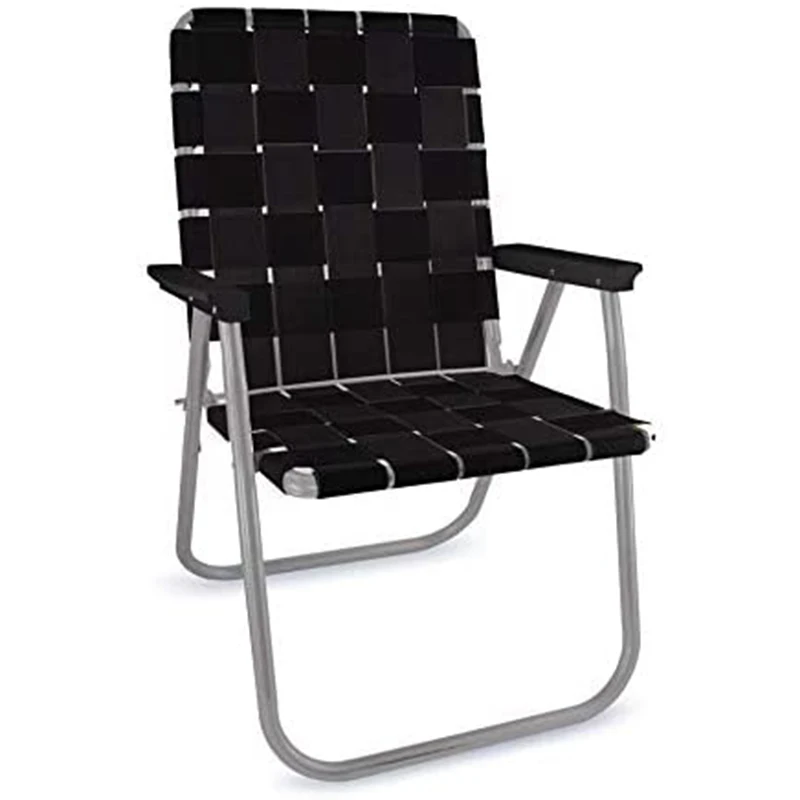 web strap folding chairs