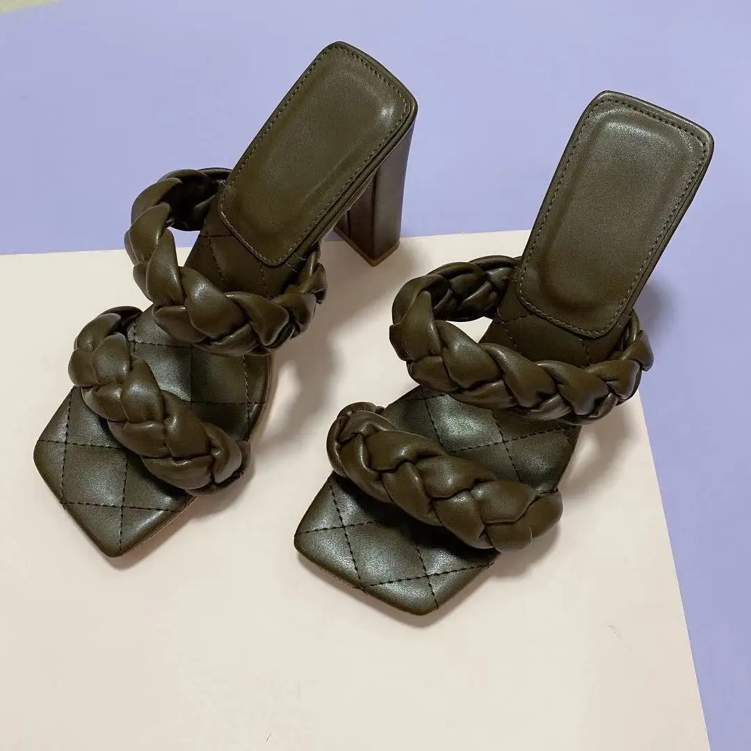 Amazon.com: Zapatos de tacón alto de bloque para mujer, suela de goma,  punta cuadrada suave, para negocios, zapatos de tacón para oficina : Ropa,  Zapatos y Joyería