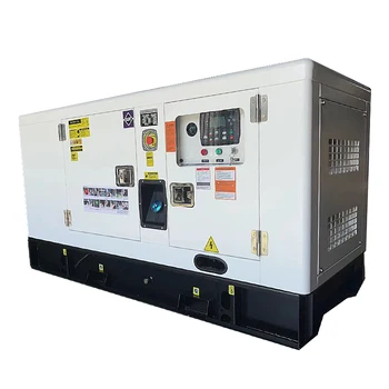 Guangzhou 30KVA Silent Electric Power Diesel Generator Set 60Hz Frequency 230V/240V Rated Voltage Soundproof Power Genset