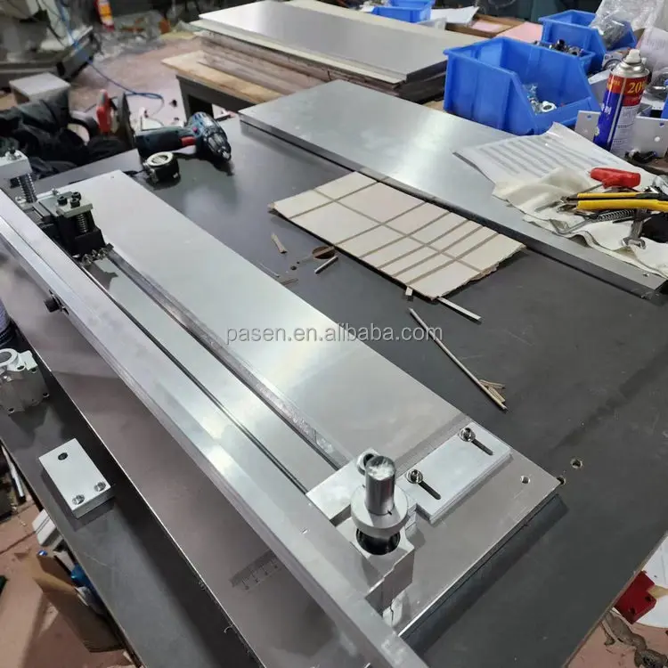 Manual Rigid Box V U Shape Grooving Machine for Cardboard MDF Paper Grey Board Chipboard Slotting Cutting Making Sample groove