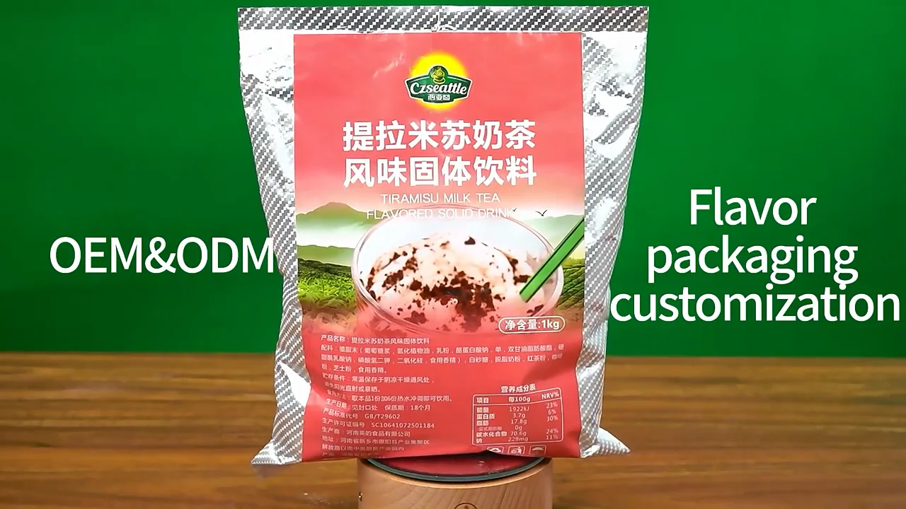 Czseattle Tiramisu Milk Tea - Instant Powder for Bubble Tea