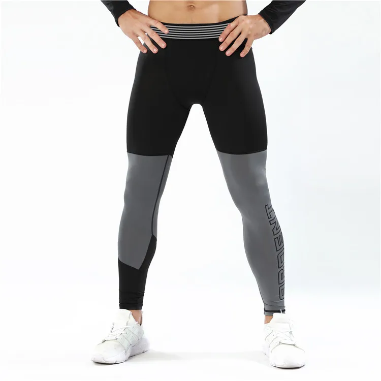Mens Compression Dry Cool Sports Pants Baselayer Running Leggings Yoga Tight fit 