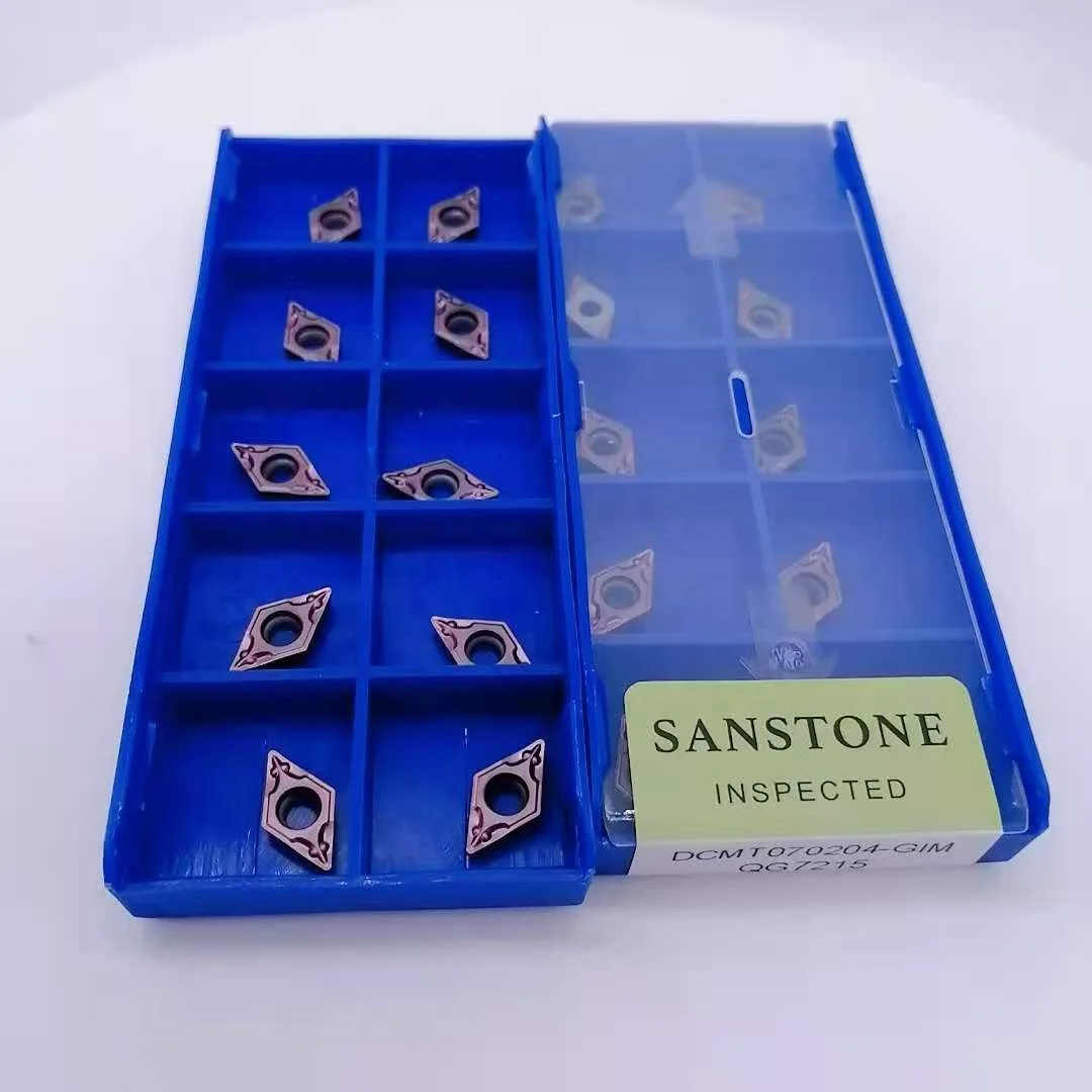 PVD Coating Carbide Cnc Indexable Insert DCMT DCMT0702 DCMT070204