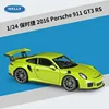 Porsche 911 GT3 RS verde del 2016