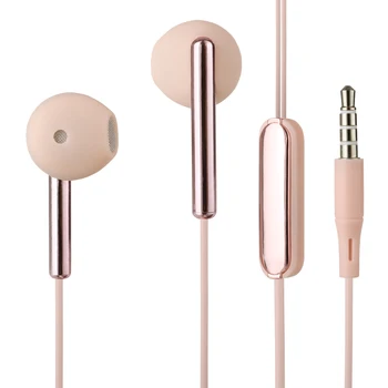 2020 get free electronics samples Promotional color gift earphone mini wired retractable earphone