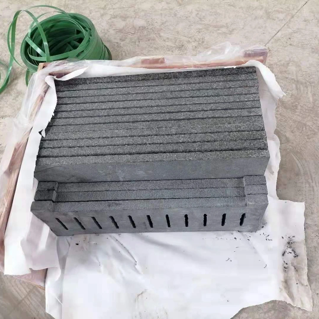 Black Basalt Swimming Pool Overflow Drain Grates and Troughs