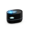 161 lotus aromatherapy diffuser black