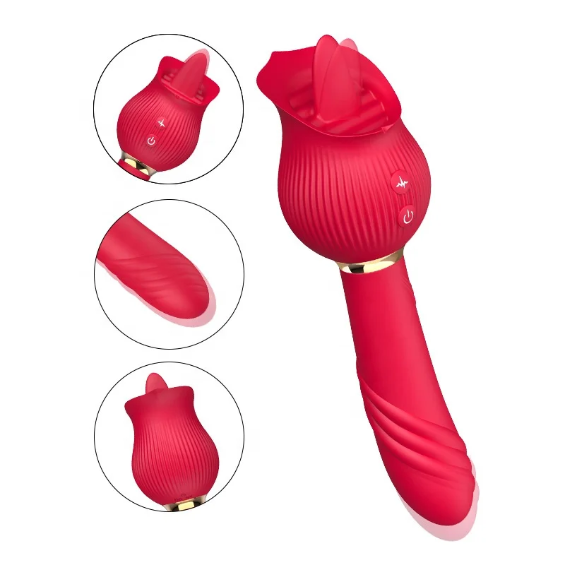 Latest Released 12 Types Licking 12 Modes Vibration 2 Motors Vibrator Woman Pussy Masturbation Toy Sex Silicone