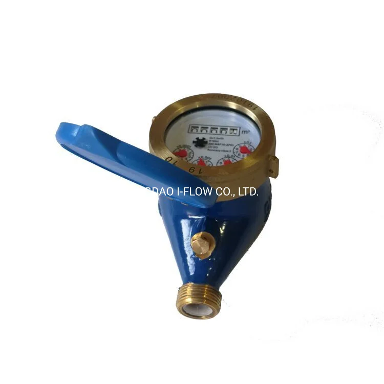 Remote Reading Multi-Jet Dry Type Water Meter with Brass Joint