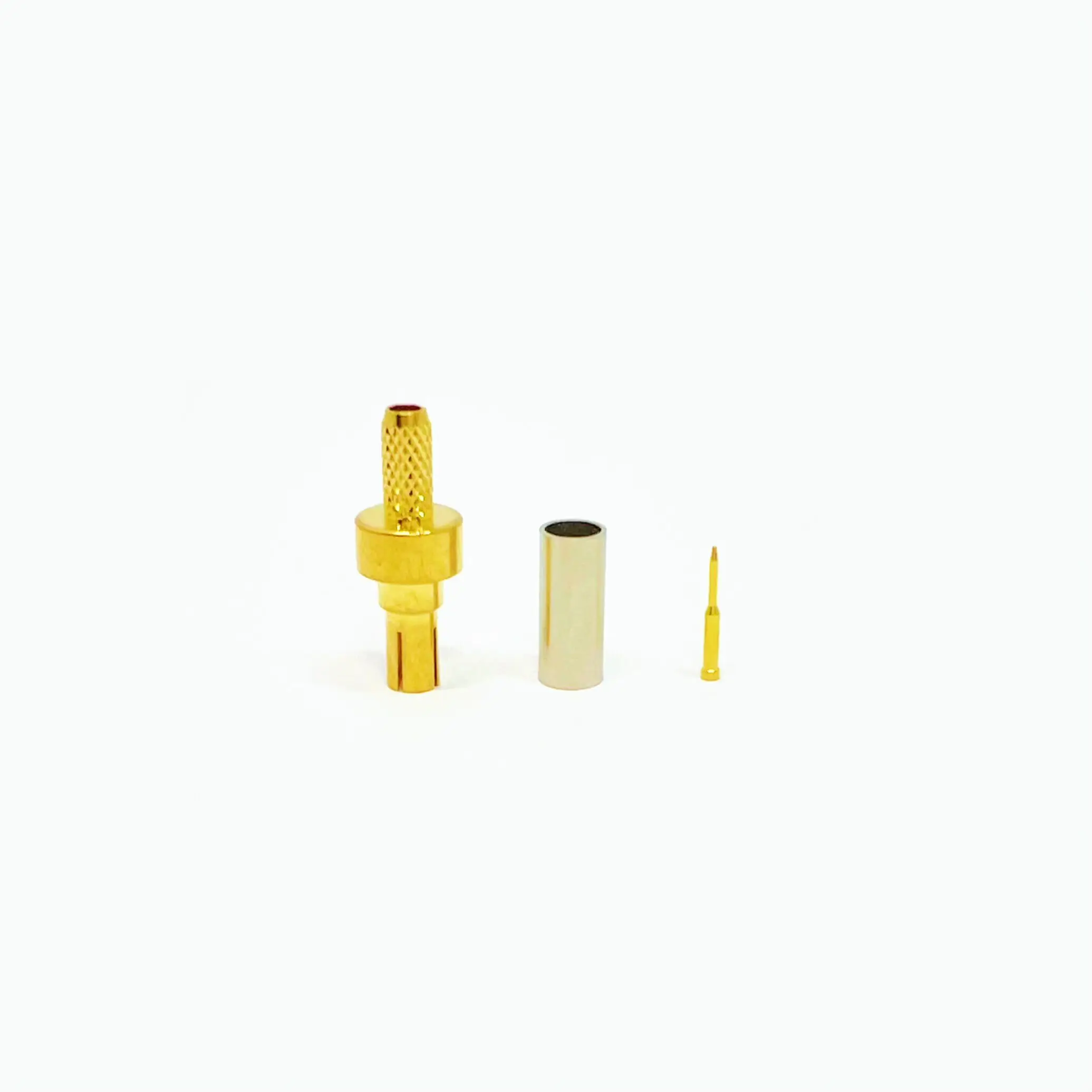 Gold plated RF TS9 male plug for rg316 rg174 lmr100 cable straight rf coaxial connector manufacture
