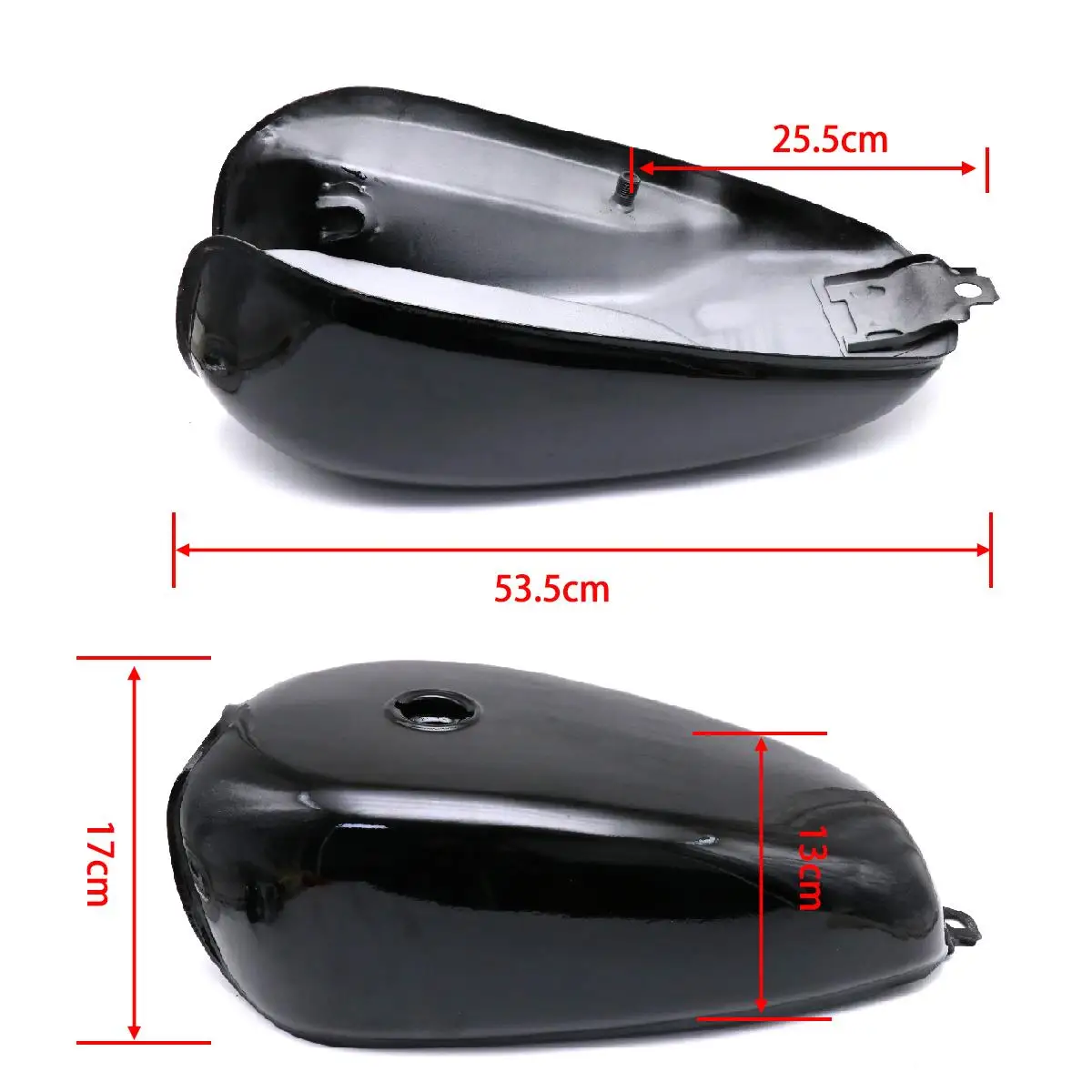 Wholesale 175A0-397-760 Motorcycle Black Fuel Tank Gasoline Tank