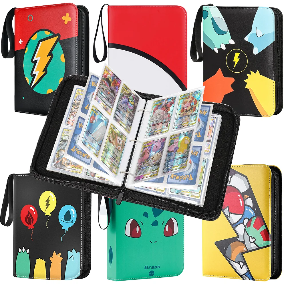 lorcana card binders Amazon.com: Binder for Lorcana Cards, Premium 16 Pocket Trading Card Album  with Sleeves Compatible with 1024 Lorcana Cards, Tokens and Rules sheet