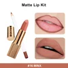 16 matte lipstick and lip liner set