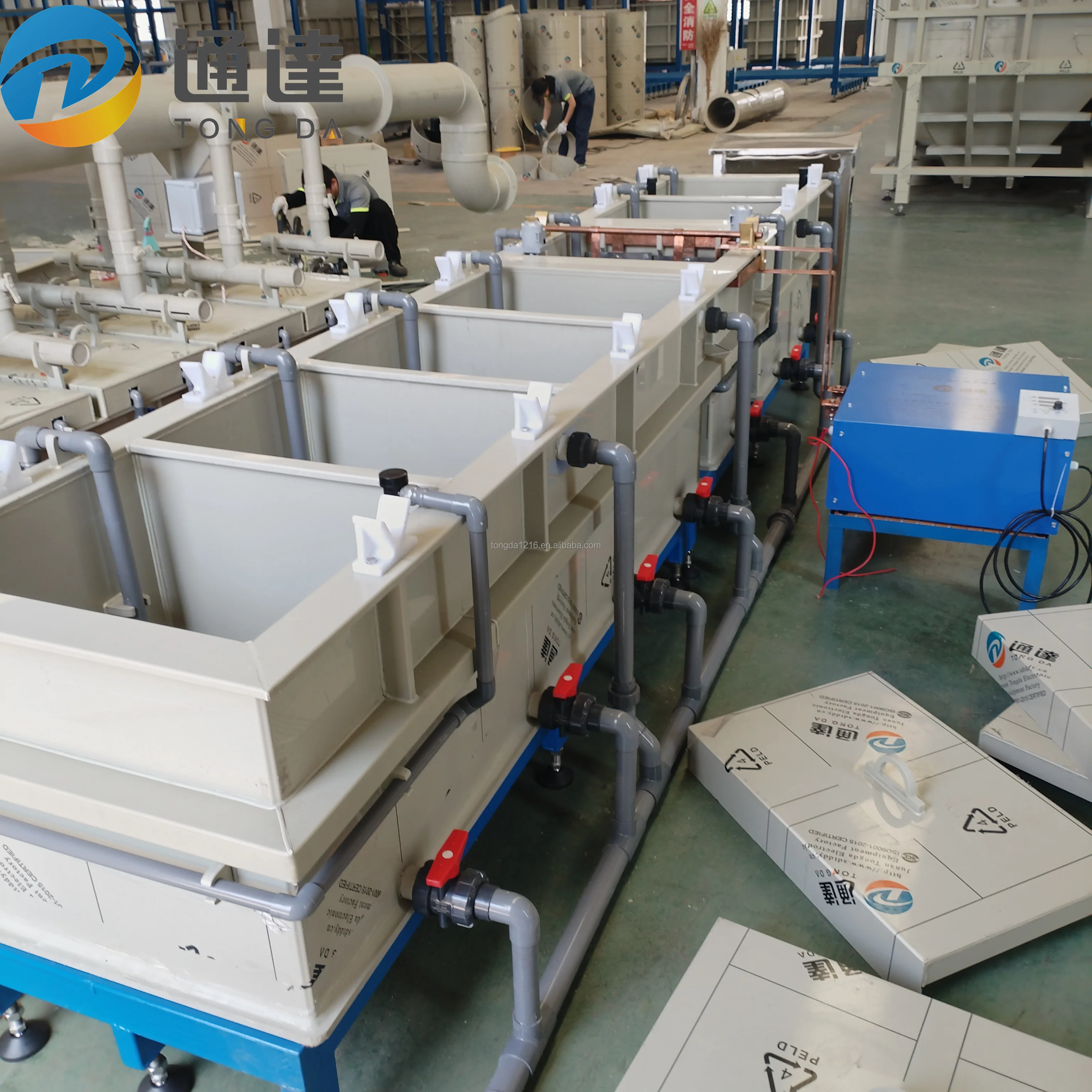 Small Anodizing Machine Titanium Anodizing Line Aluminum Anodizing Plant Rack Plating Machine