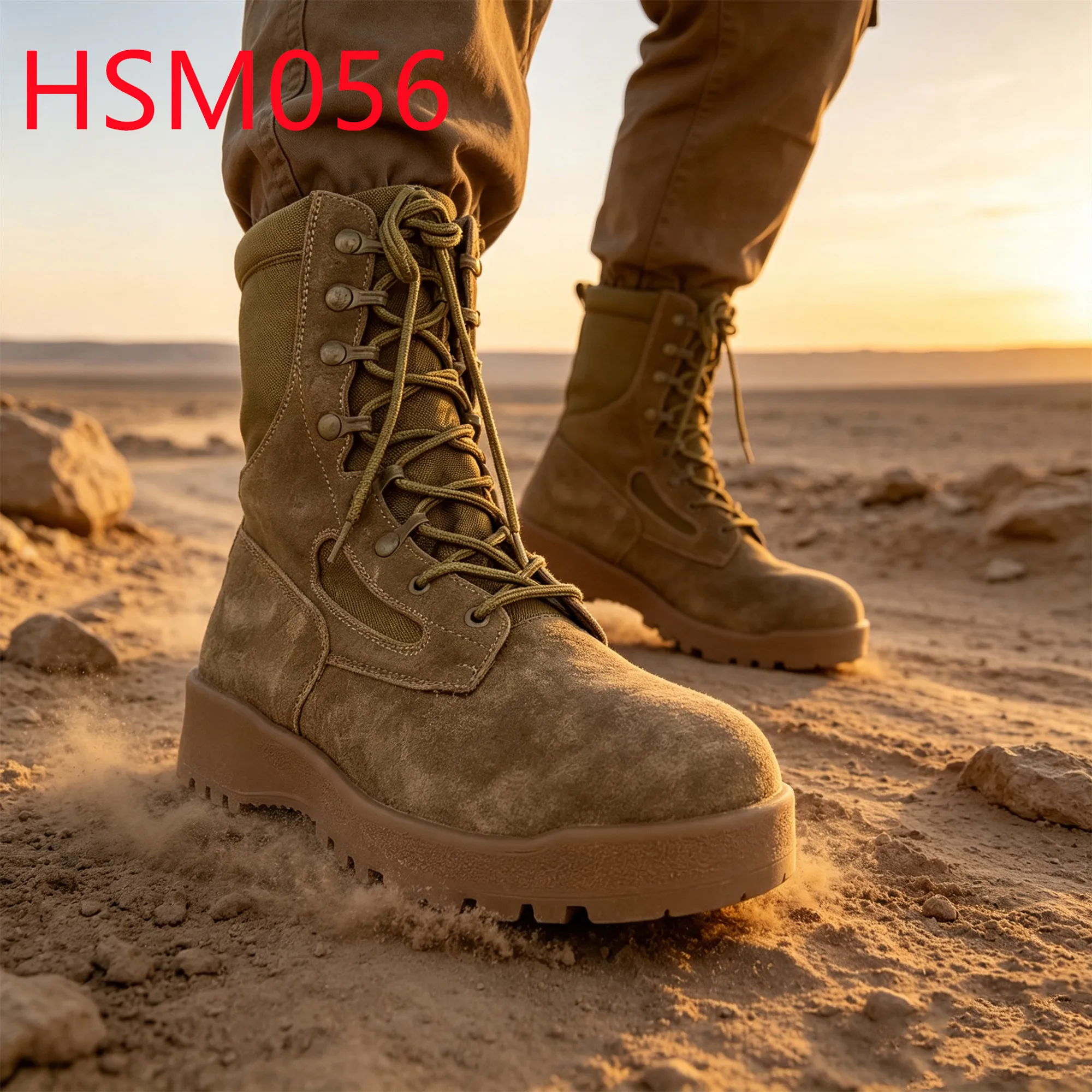 HY,factory Output Water Repellent Nylon Fabric Hua Singh Tactical Boots One Pair Available Anti-impact Sole Combat Boots HSM056