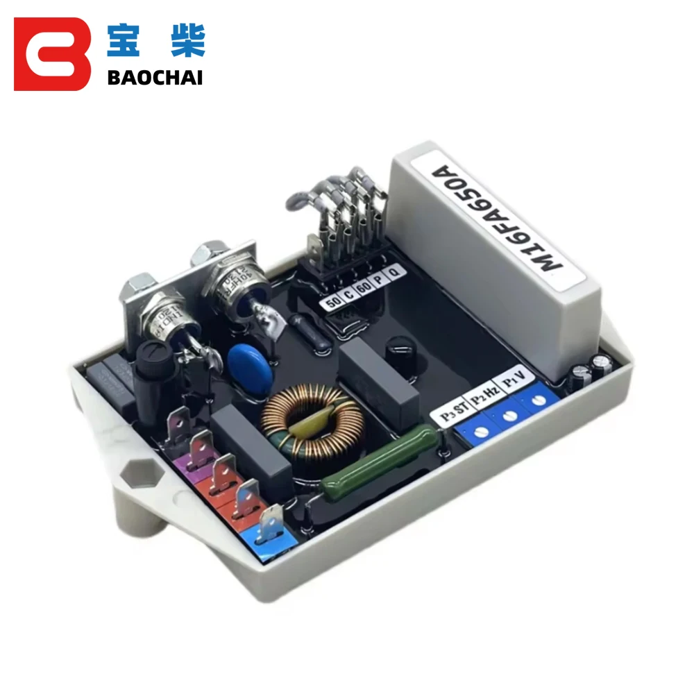 Generator Parts Automatic Voltage Regulator Stabilizer Adjustable Excitation Alternator Control Board Marelli M16FA650A Avr
