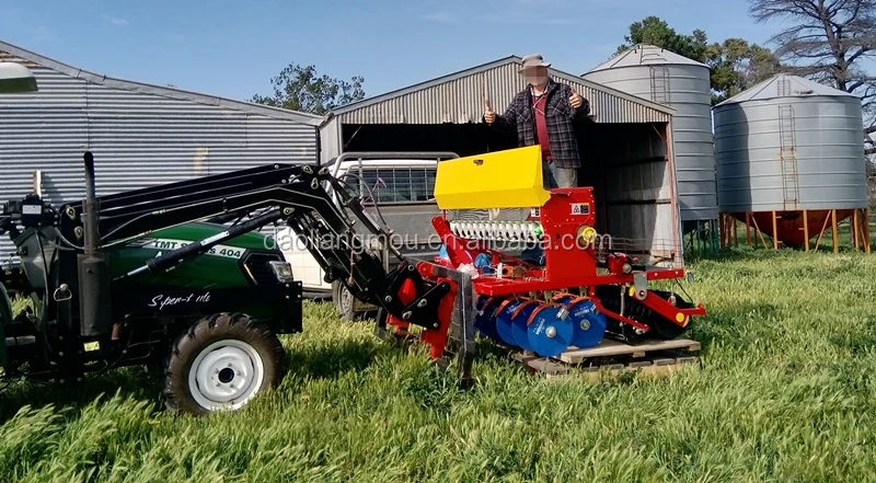 Tractor Mounted 14 Row Disc Wheat Seeder Fertiliser