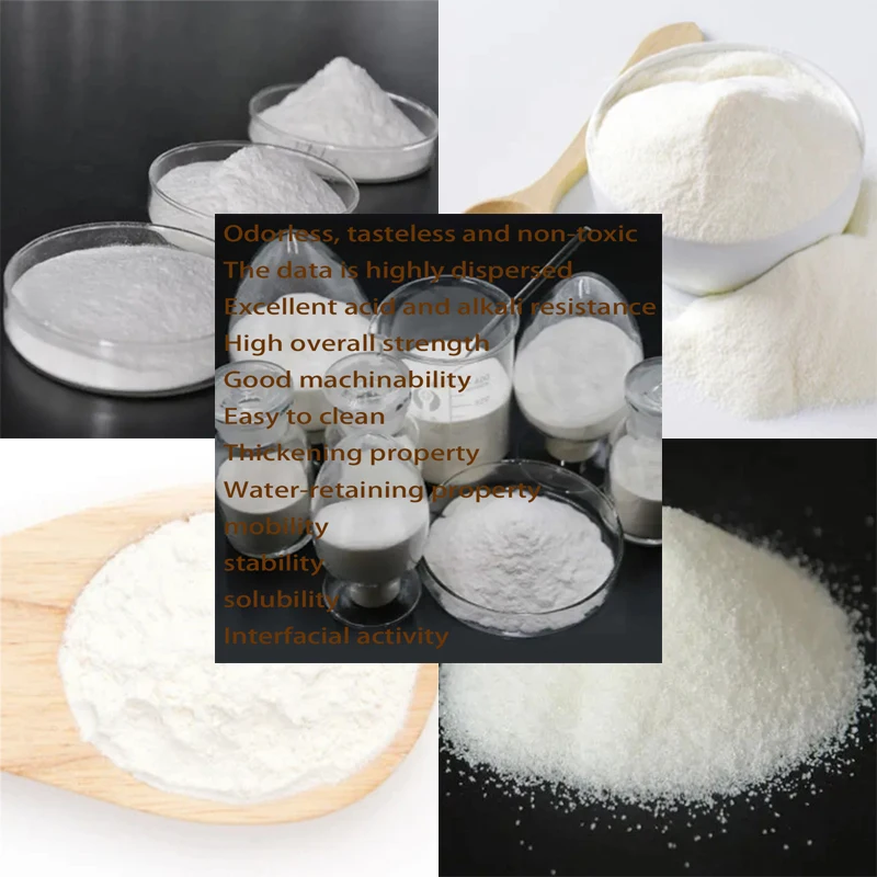 HPMC cellulose Good solubility In the industrial field it is used as a food additive stabilizer thickener etc