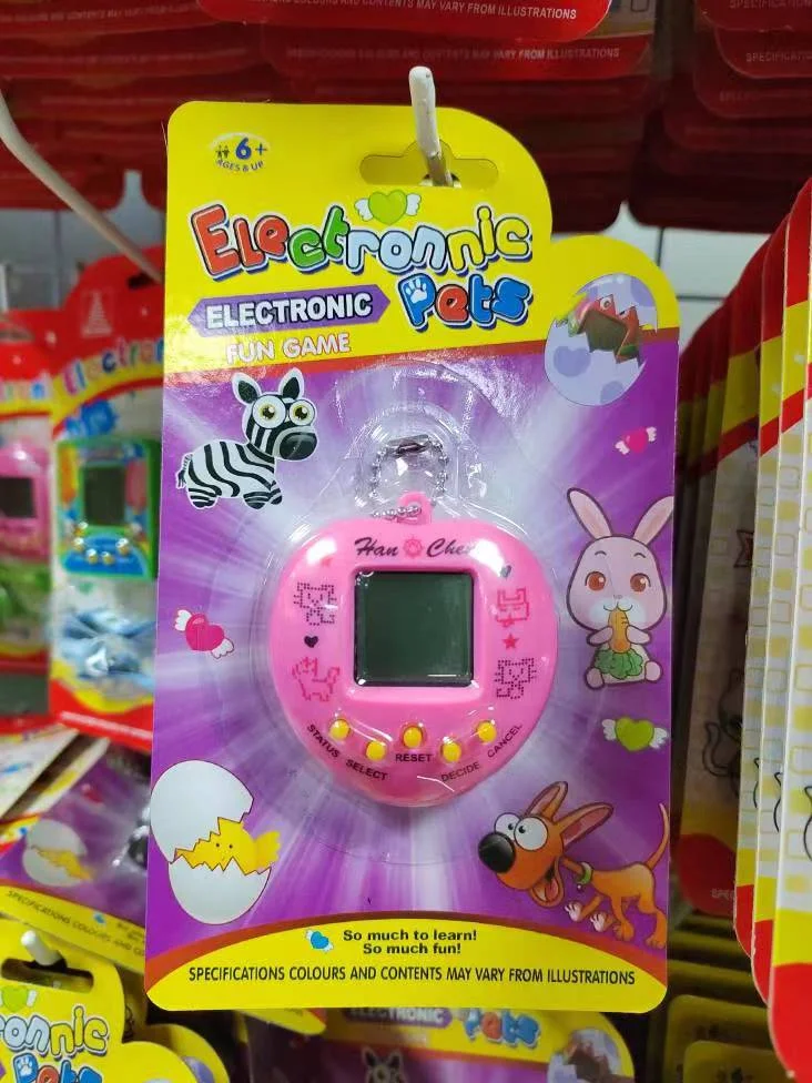 2024 Красочные классические игрушки виртуальный питомец в форме сердца электронные Tamagotchi Pix забавные тамагочи для детей