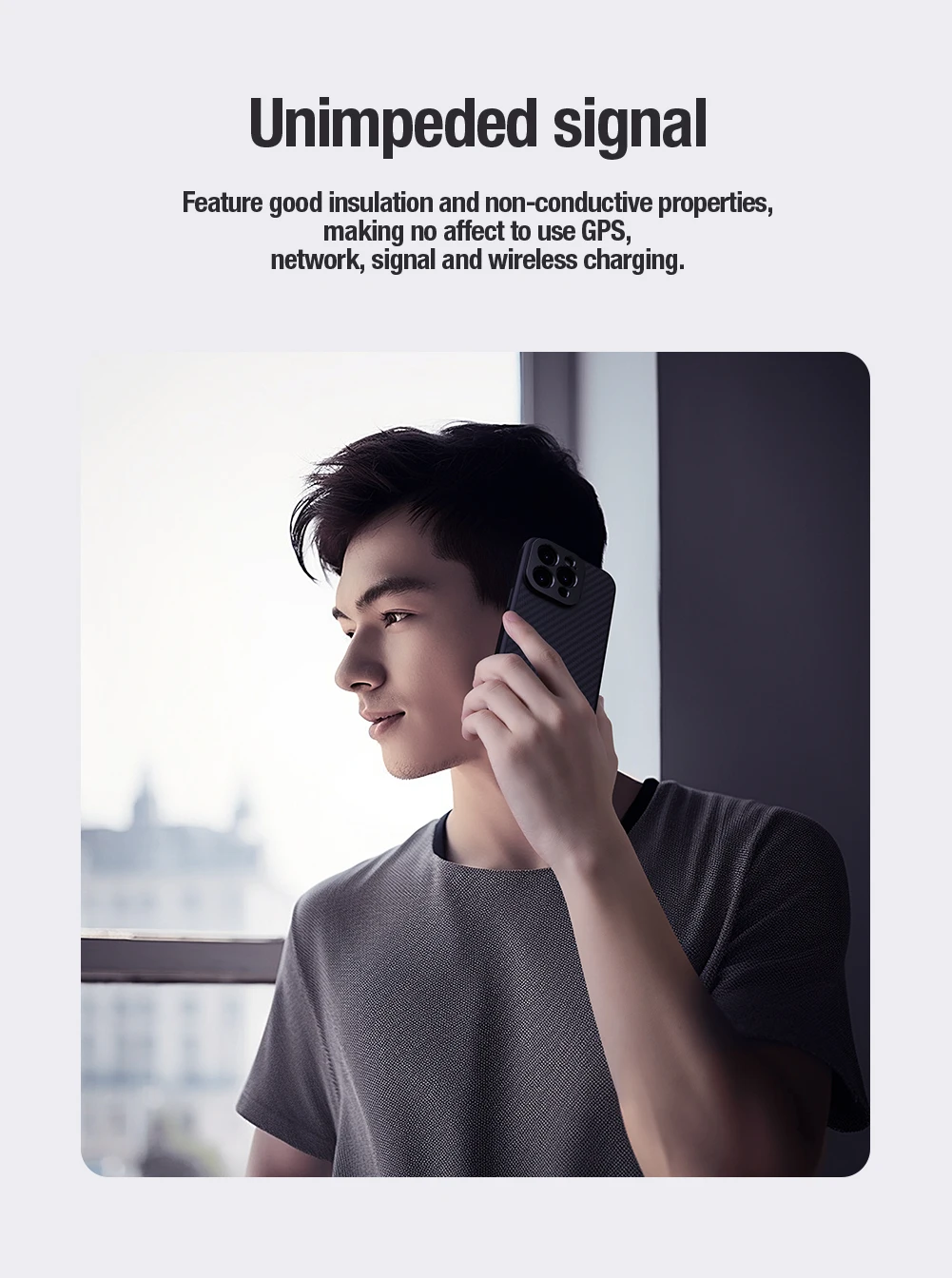 iPhone 16 Pro | Nillkin CarboProp for Iphone 16 pro - 16 pro Max | iPhone 16 Pro | Nillkin