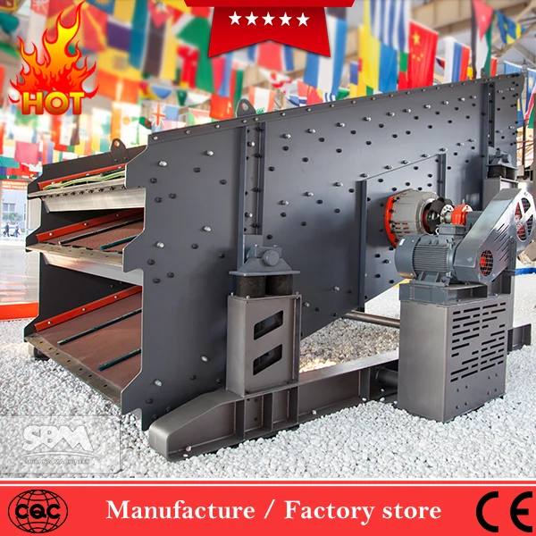 Core Components Motor Pump Engine Bearing-Fine Sand Stone Vibrating Screen for Ore Feeding in Guinea