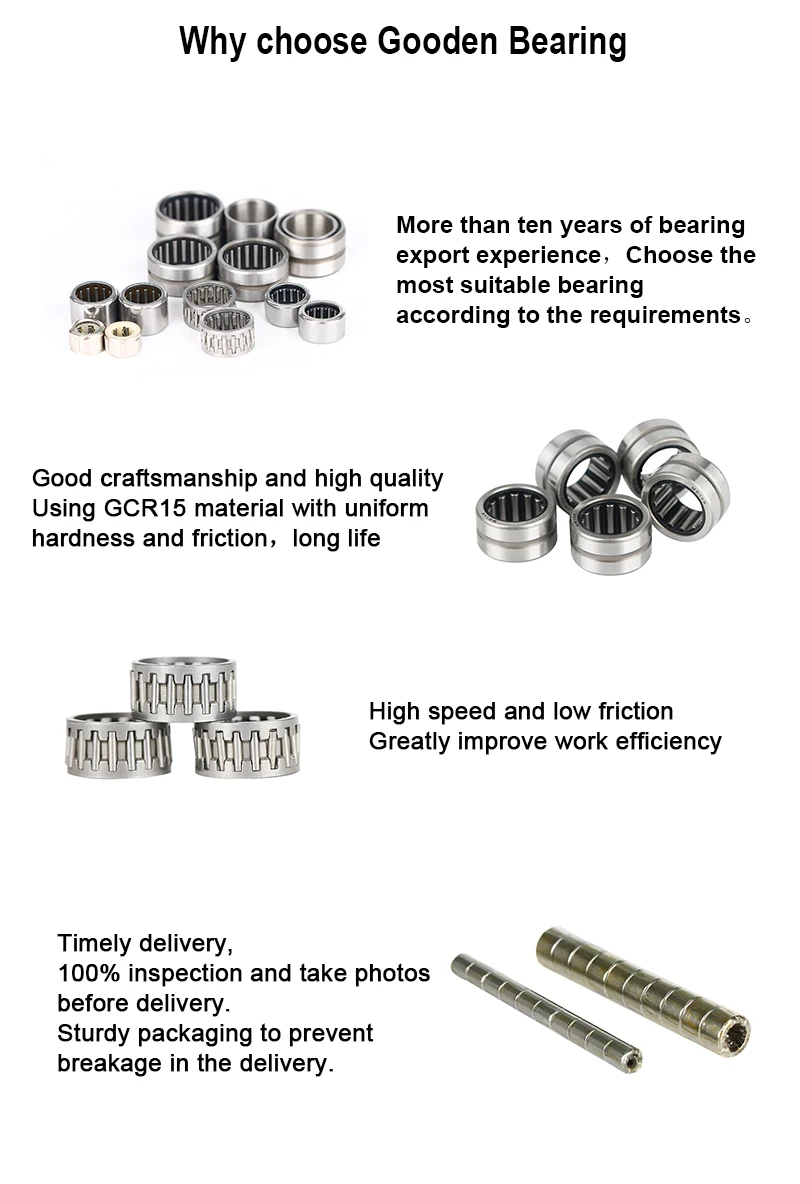 Needle Roller Bearings Hk0306 Hk0408 Hk0508 Hk0509 Hk0606 Hk0607 Hk0608 ...