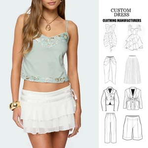 Women's Clothing Suppliers Custom Hot Girls Summer Short Length Crop Sequin Beaded tank Top Embroidery Femmes Sexy Camisole