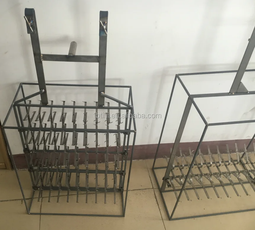Gr1 Gr2 Customized CNC Pure Titanium Jig Hanger Clip Racks for Electroplating Anodizing Electroplate Dish Anodizing Rack