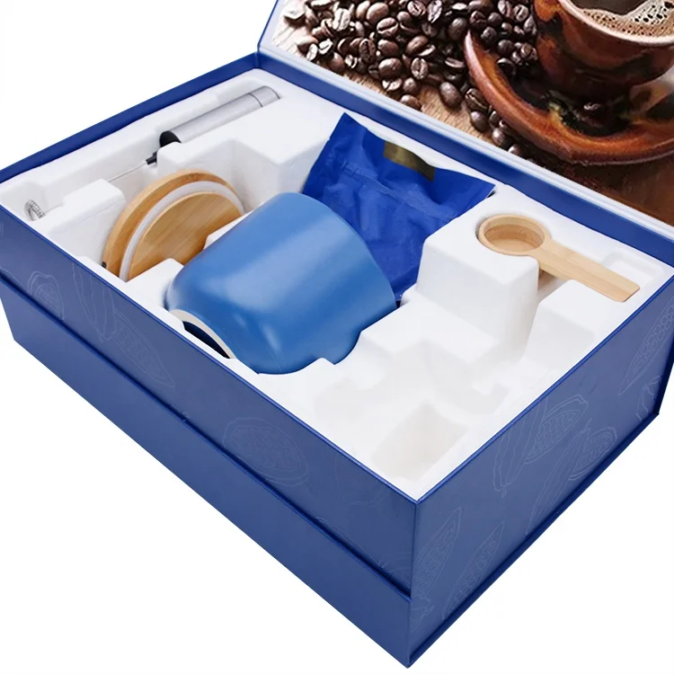 Custom Logo Tea Cup Gift Set Packaging Box