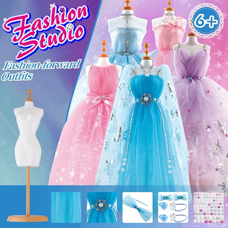 Samtoy Custom Pretend Play Dress up Toys DIY Design Craft Handmade