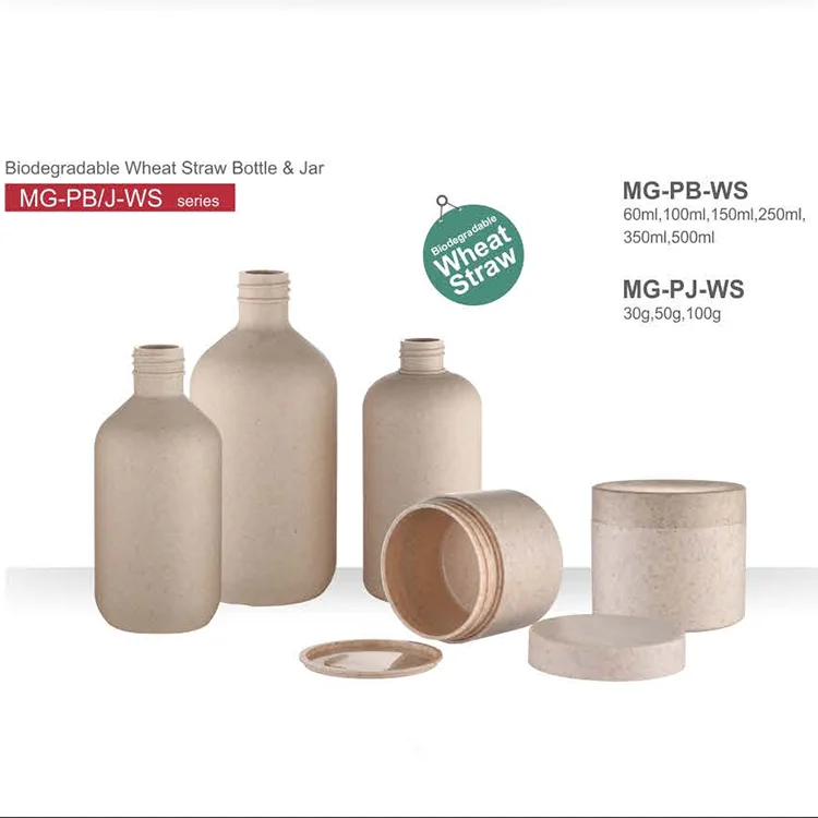 Biodegradable Plastic Bottle 300ml 500ml Eco Friendly Biodegradable