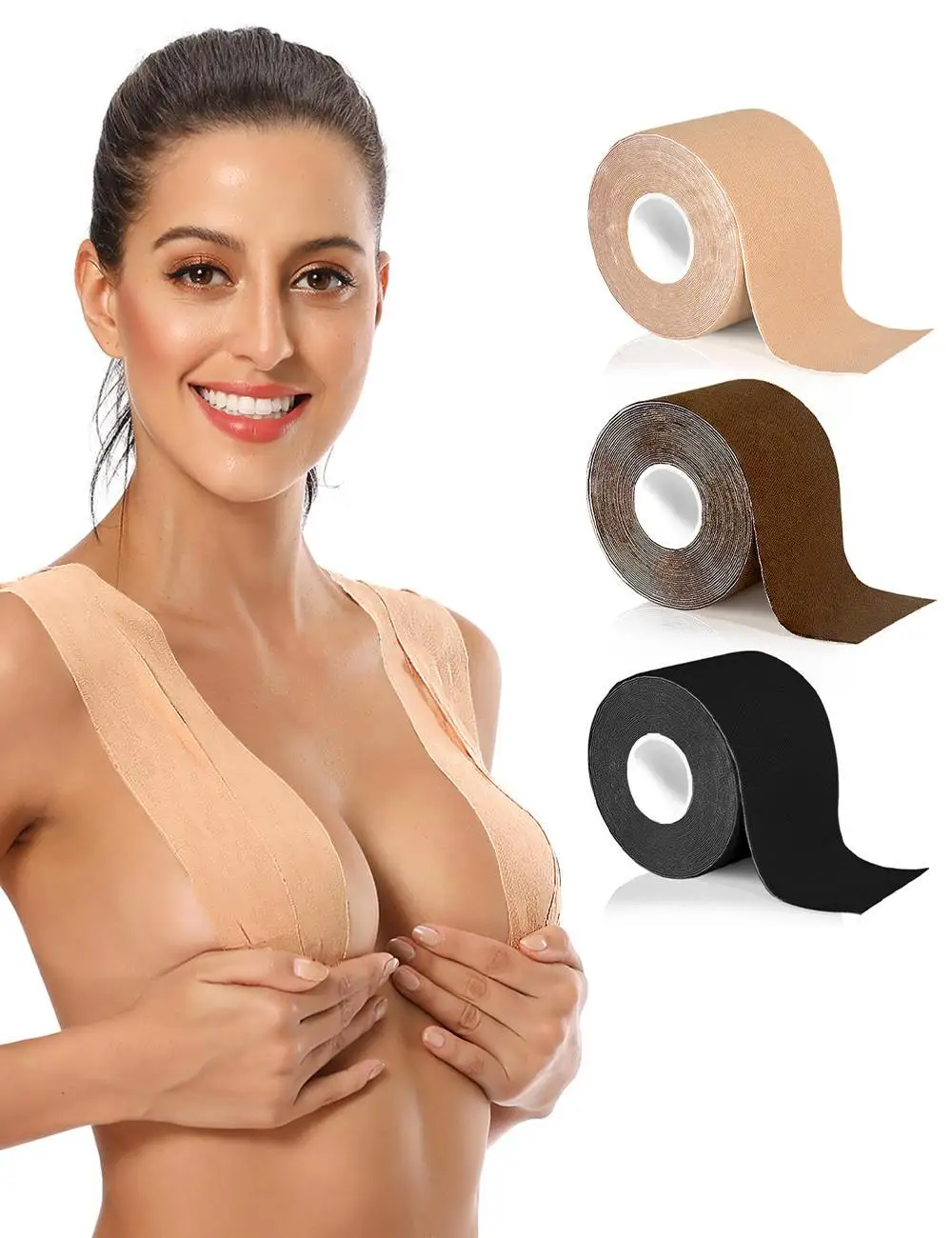 Kinesiology Tape Boob Tape,Face Tape,Lift Tape With Nipple Covers Buy