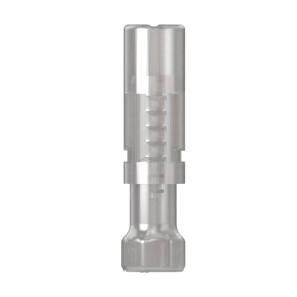 Transparent Big Diameter Cnc Tools  Twistpack Ratchet Length Drill Bit Round Telescopic Plastic Packaging Tubes