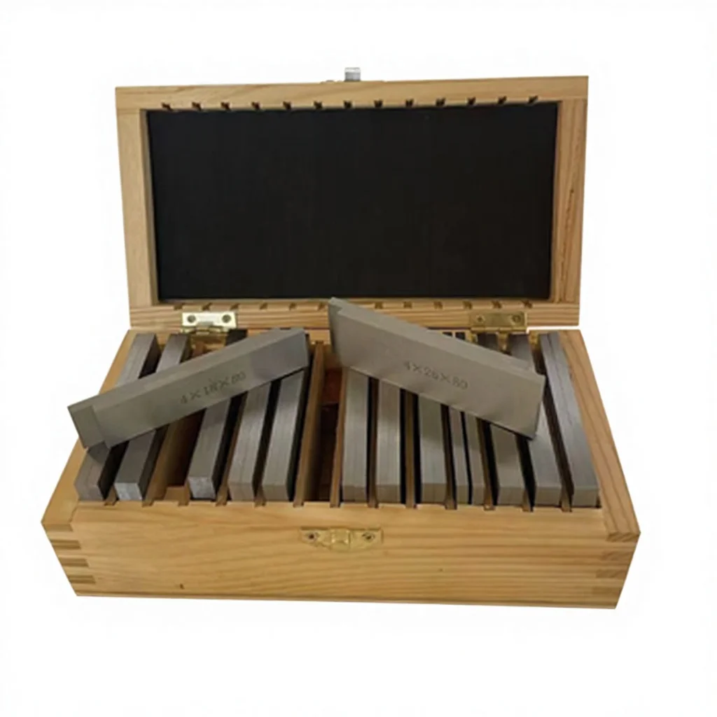 TEBAK High Precision 4*80mm 14Pairs Parallel Block Set Parallel Pad Gauge Block CNC Milling Machine Tool Accessories