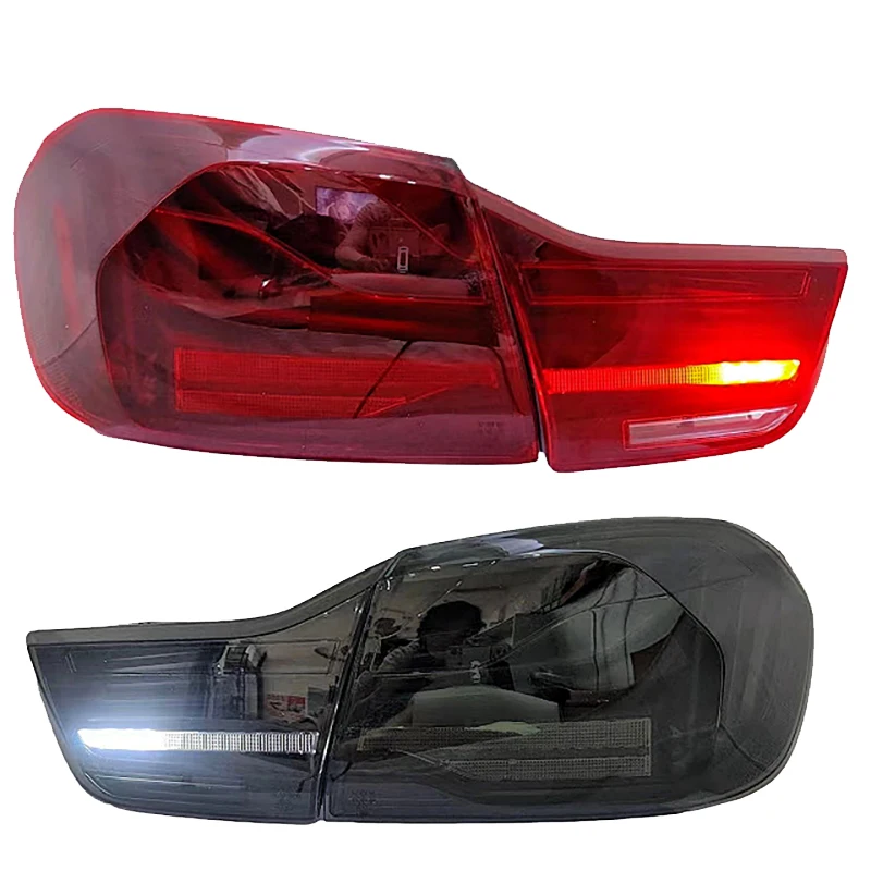 Popular New 12v LED black Taillight for BMW 4 Series F32 M4 13-20 Year Retrofit Taillight Driving Turn Taillight details