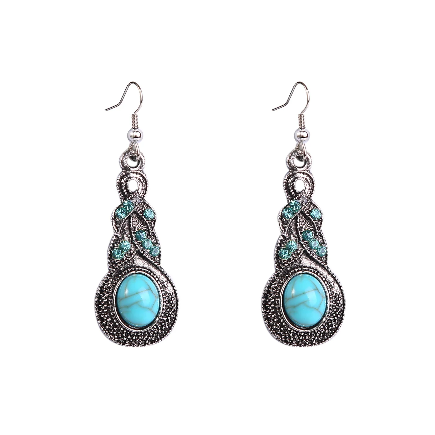 Bali Boho Bezel Set Sierlijke Ronde Oorbellen Voor Vrouwen Voor Tiener Geoxideerd .925 Sterling Zilver Meer Edelsteen Geboortestenen, Eén maat, Steen Edelsteen Zilver, Lapis lazuli
