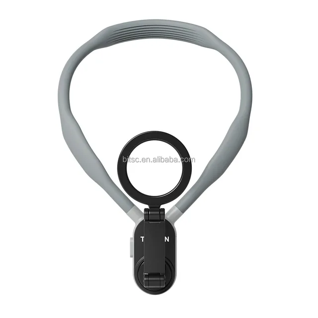 Silicone Magnetic Neck Mount for Phones Magnetic Neck Phone Holder Selfie Stick Tripod for Cellphone Iphone Samsung Huawei