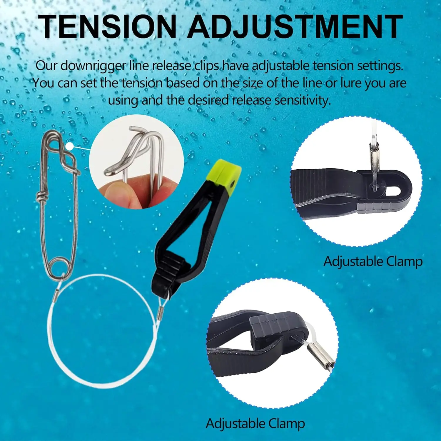 Du-Bro Fishing Downrigger Cable Release Clip Du-Bro Fishing Downrigger Cable Release Clip