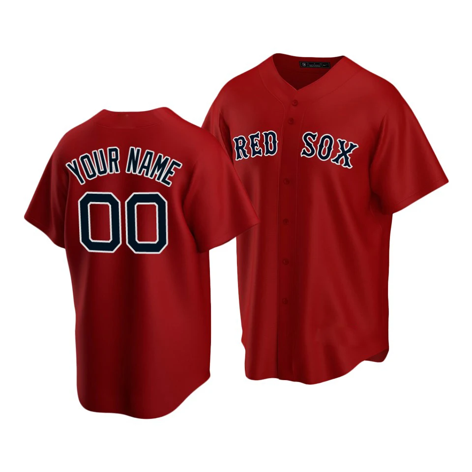 Wholesale custom red 34 David Ortiz Jerseys Rafael Devers Ted Williams  Andrew Benintendi Yastrzemski Dalbec boston Baseball S-5XL From  m.