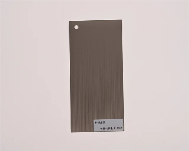 Wholesale Cheap  Fingerprint Resistant Pvc Decorative Film No Delamination PVC SERIES Pvc Decorative Film