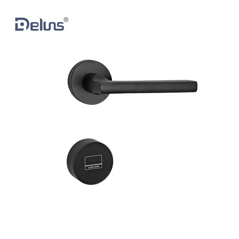 Deluns Smart Security Hotel Lock Management System Offline and Online Special Design for Key Unlock